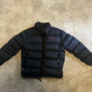 Marmot black puffer jacket
